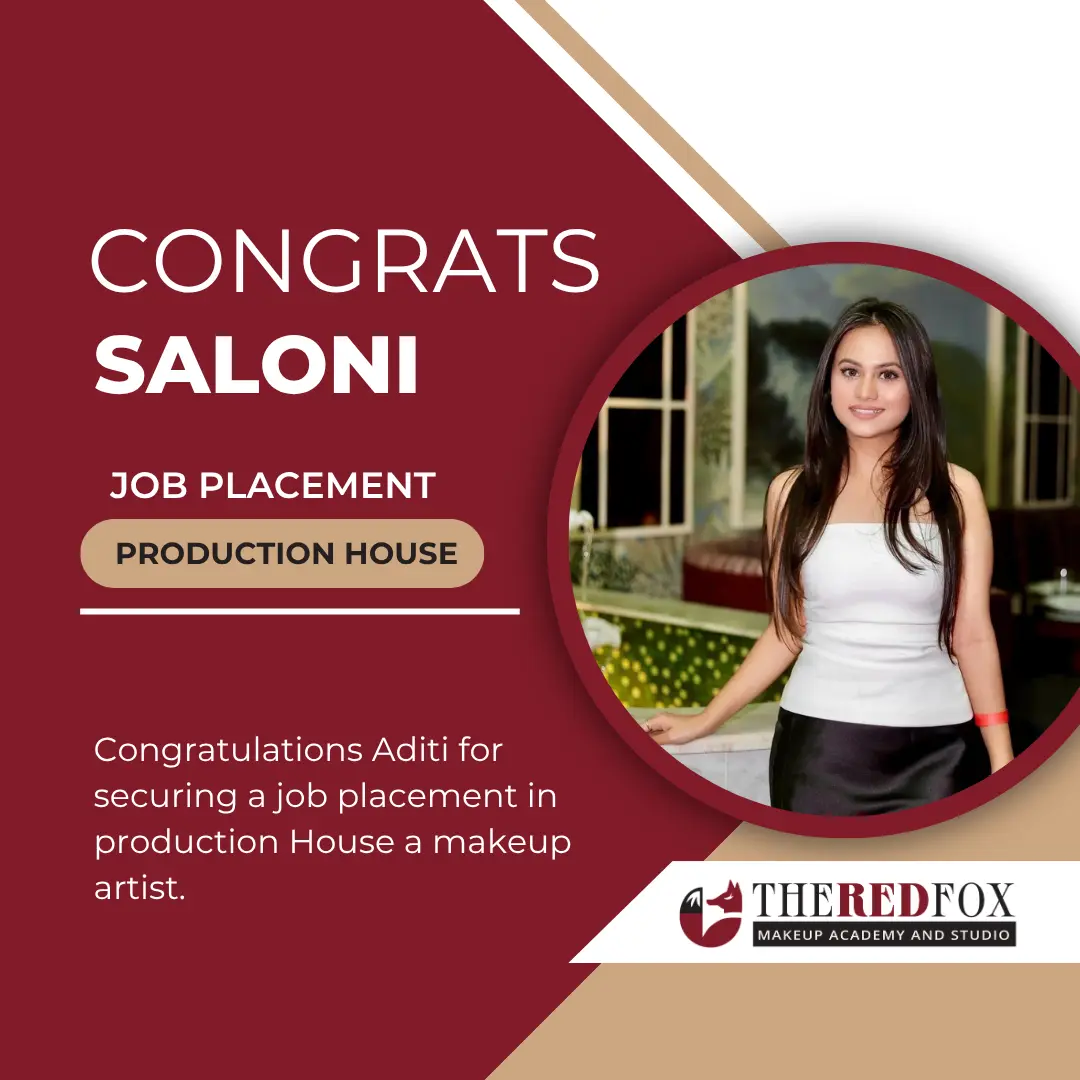 Salon and brand recruiters meeting candidates at Red Fox placement drive